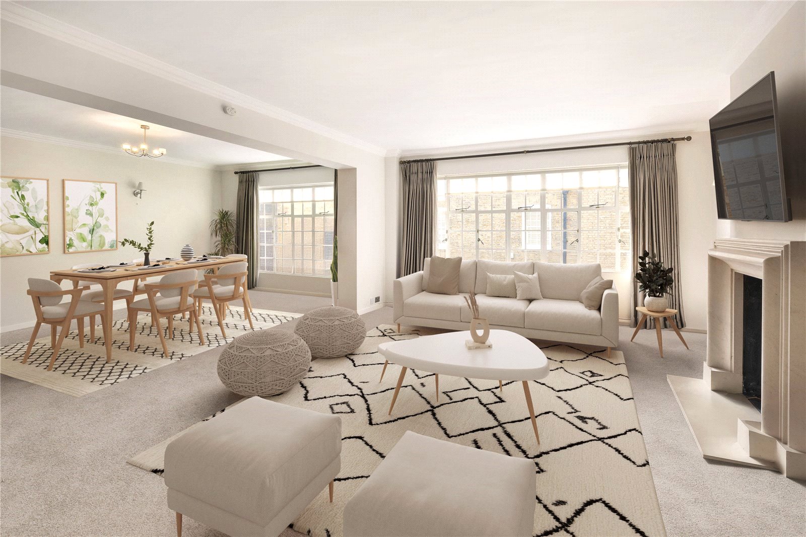 3 Bedroom Flat / Apartment to Rent in Chesham Street London SW1X